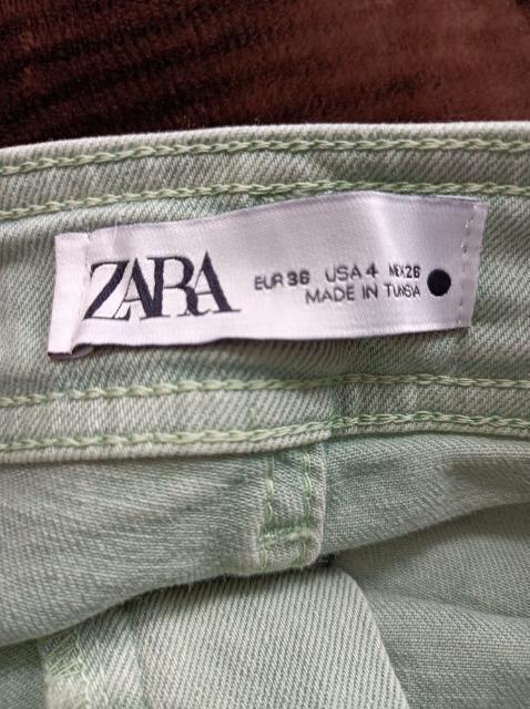 ZARA ★ペパーミントグリーン★素敵色バギーパンツ★新品同様★美脚脚長履き心地抜群★ストレッチ★ザラ★嬉しくな素敵色★お得に★ < 女性ファッション  ZARA ★ペパーミントグリーン★素敵色バギーパンツ★新品同様★美脚脚長履き心地抜群★ストレッチ★ザラ★嬉しくな素敵色★お得に★ < 女性ファッションの