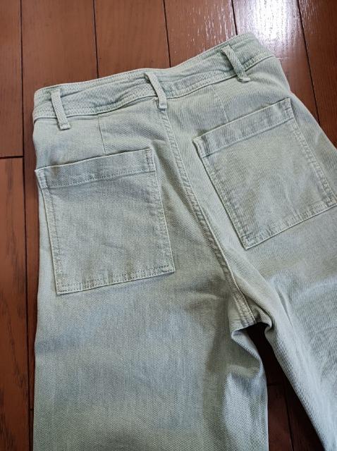 ZARA ★ペパーミントグリーン★素敵色バギーパンツ★新品同様★美脚脚長履き心地抜群★ストレッチ★ザラ★嬉しくな素敵色★お得に★ < 女性ファッション  ZARA ★ペパーミントグリーン★素敵色バギーパンツ★新品同様★美脚脚長履き心地抜群★ストレッチ★ザラ★嬉しくな素敵色★お得に★ < 女性ファッションの