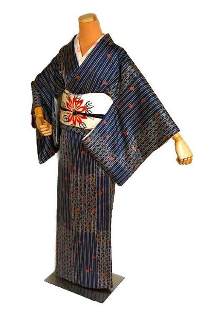 【最高級】新品同様 桜 間道 東京ますいわ屋扱い 小紋 身丈157.5cm 裄丈62cm T3435 < 女性ファッション  【最高級】新品同様 桜 間道 東京ますいわ屋扱い 小紋 身丈157.5cm 裄丈62cm T3435  < 女性ファッションの