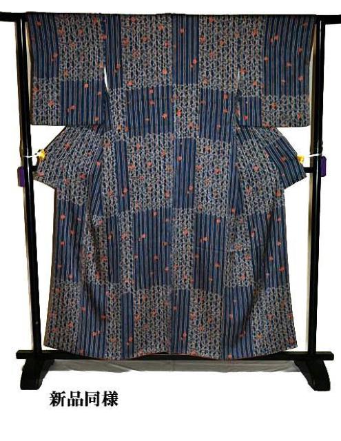 【最高級】新品同様 桜 間道 東京ますいわ屋扱い 小紋 身丈157.5cm 裄丈62cm T3435 < 女性ファッション  【最高級】新品同様 桜 間道 東京ますいわ屋扱い 小紋 身丈157.5cm 裄丈62cm T3435 < 女性ファッションの