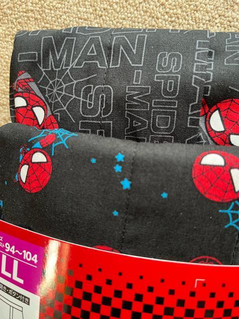 LLサイズ!2枚セット!高貴紳士的!スパイダーマン!MARVEL!前開きあり!ボタン付き!トランクス! < 男性ファッション  LLサイズ!2枚セット!高貴紳士的!スパイダーマン!MARVEL!前開きあり!ボタン付き!トランクス! < 男性ファッションの