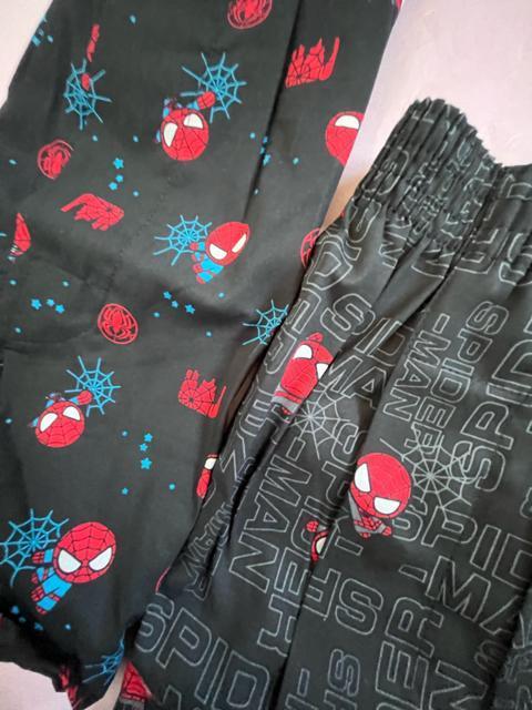 LLサイズ!2枚セット!高貴紳士的!スパイダーマン!MARVEL!前開きあり!ボタン付き!トランクス! < 男性ファッション  LLサイズ!2枚セット!高貴紳士的!スパイダーマン!MARVEL!前開きあり!ボタン付き!トランクス! < 男性ファッションの