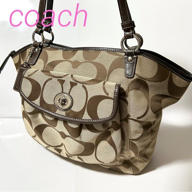 ���i COACH �R�[�` �V�O�l�`���[ �L�����o�X �V�����_�[�o�b�O  �� �u�����h�� 