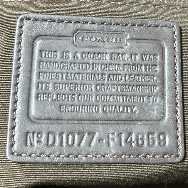 ���i COACH �R�[�` �V�O�l�`���[ �L�����o�X �V�����_�[�o�b�O �� �u�����h�� 