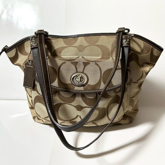 ���i COACH �R�[�` �V�O�l�`���[ �L�����o�X �V�����_�[�o�b�O �� �u�����h�� 