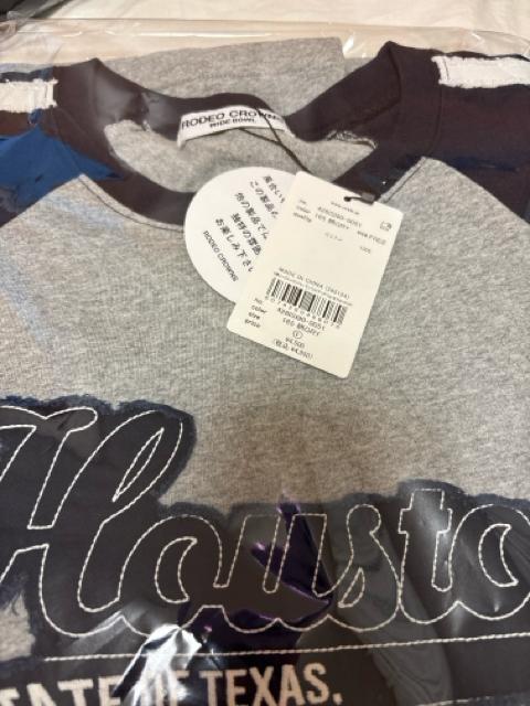 ロデオクラウンズ★ 【UNISEX】ラインHOUSTON ロングスリーブTシャツ < ブランド ロデオクラウンズ★ 【UNISEX】ラインHOUSTON ロングスリーブTシャツ < ブランドの