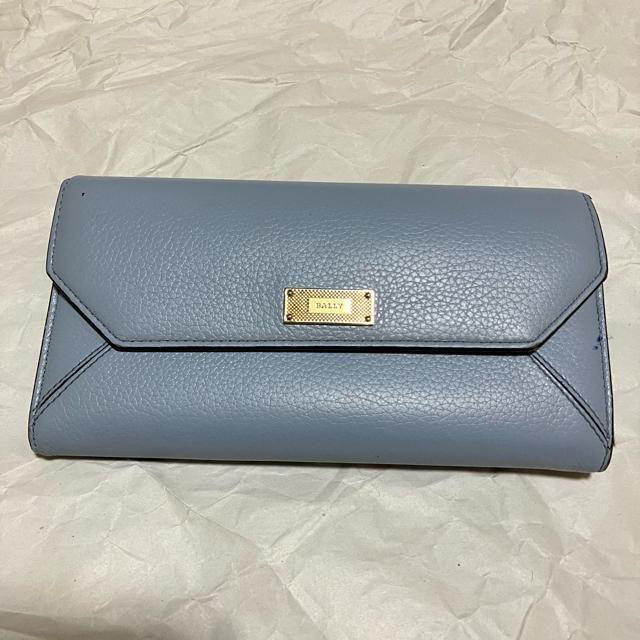 【BALLY / バリー】 LINNEY SUZY ライトブルー レザー 長財布 < ブランド 【BALLY / バリー】 LINNEY SUZY ライトブルー レザー 長財布 < ブランドの
