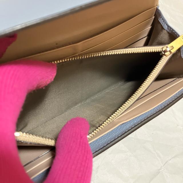 【BALLY / バリー】 LINNEY SUZY ライトブルー レザー 長財布 < ブランド 【BALLY / バリー】 LINNEY SUZY ライトブルー レザー 長財布 < ブランドの