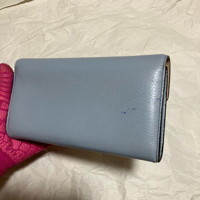 【BALLY / バリー】 LINNEY SUZY ライトブルー レザー 長財布 < ブランド 【BALLY / バリー】 LINNEY SUZY ライトブルー レザー 長財布 < ブランドの