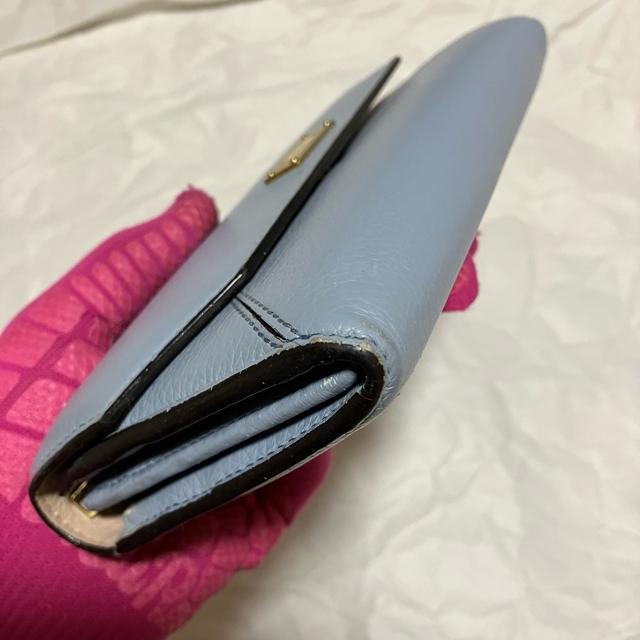 【BALLY / バリー】 LINNEY SUZY ライトブルー レザー 長財布 < ブランド 【BALLY / バリー】 LINNEY SUZY ライトブルー レザー 長財布 < ブランドの