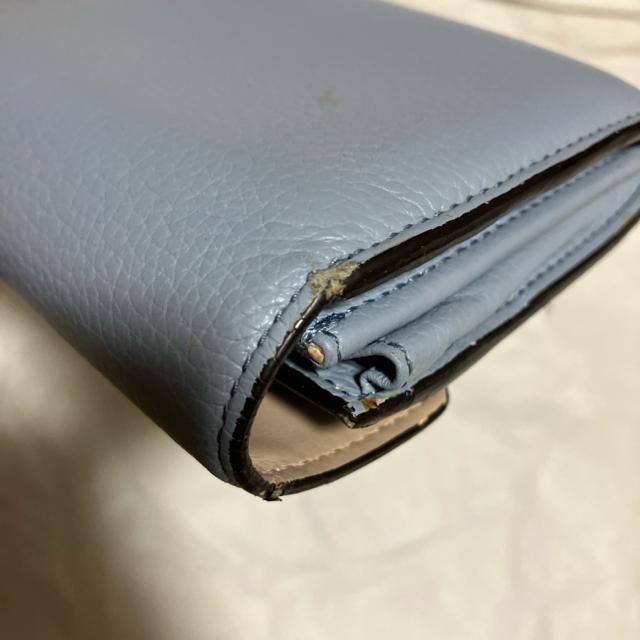 【BALLY / バリー】 LINNEY SUZY ライトブルー レザー 長財布 < ブランド 【BALLY / バリー】 LINNEY SUZY ライトブルー レザー 長財布 < ブランドの