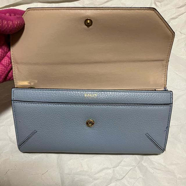 【BALLY / バリー】 LINNEY SUZY ライトブルー レザー 長財布 < ブランド 【BALLY / バリー】 LINNEY SUZY ライトブルー レザー 長財布 < ブランドの