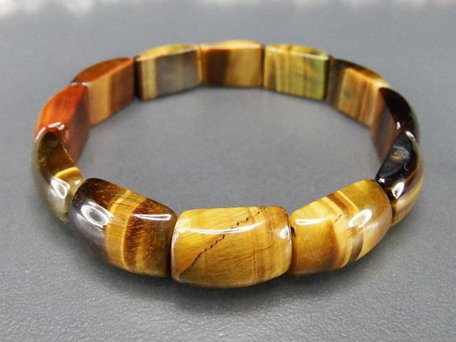 訳有一点物天然石イエロータイガーアイ車輪バングルブレスレット711-037a < 女性アクセサリー/時計 訳有一点物天然石イエロータイガーアイ車輪バングルブレスレット711-037a < 女性アクセサリー/時計の