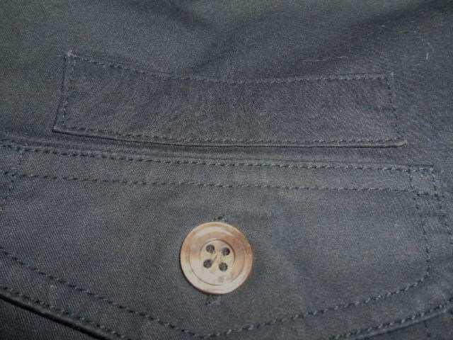 □EDIFICE/エディフィス ミリタリー 7分袖シャツ/黒/メンズ/S(38) < ブランド □EDIFICE/エディフィス ミリタリー 7分袖シャツ/黒/メンズ/S(38) < ブランドの