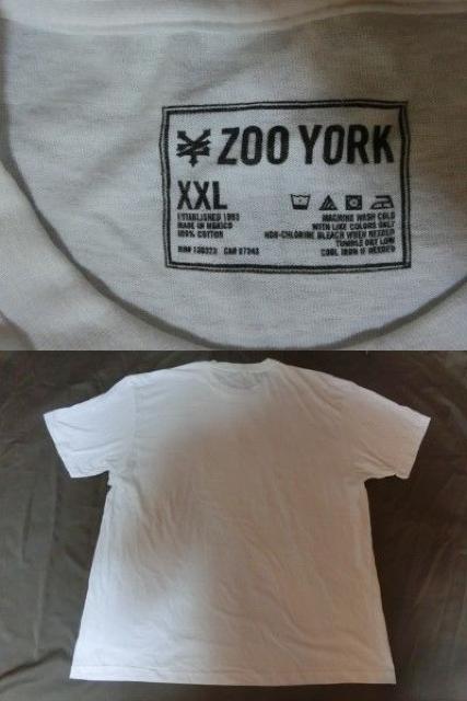 USA購入 アメカジ【ZOOYORK】イラストプリントTシャツUS XXL < 男性ファッション  USA購入 アメカジ【ZOOYORK】イラストプリントTシャツUS XXL < 男性ファッションの
