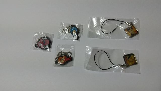☆エヴァストラップ5個☆レイ、アスカ、シャムシエル、リツコ、ゲンドウ < アニメ/コミック/キャラクター  ☆エヴァストラップ5個☆レイ、アスカ、シャムシエル、リツコ、ゲンドウ  < アニメ/コミック/キャラクターの