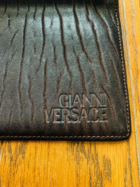 gianni versace ベルサーチ 財布 長財布 シールスキン? レザー 本革 ブラウン系 激レア! < ブランド  gianni versace ベルサーチ 財布 長財布 シールスキン? レザー 本革 ブラウン系 激レア! < ブランドの