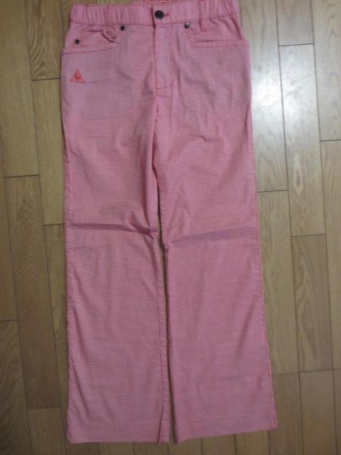 le coq sportif GOLF ルコック 綿×ポリエステル パンツ スラックス 7 (60-62) 潟fサント < レジャー/スポーツ le coq sportif GOLF ルコック 綿×ポリエステル パンツ スラックス 7 (60-62) 潟fサント < レジャー/スポーツの