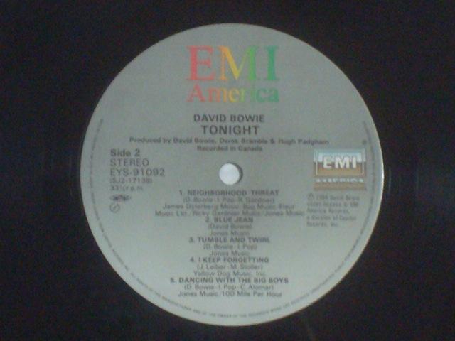 gDiCgiTONIGHTj / frbhE{ECiDAVID BOWIEj ѕtLP  CD/DVD/rfI 