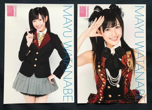 〇 AKB48 渡辺麻友 「生写真ポスター 2枚」 < タレントグッズ  〇 AKB48 渡辺麻友 「生写真ポスター 2枚」 < タレントグッズの
