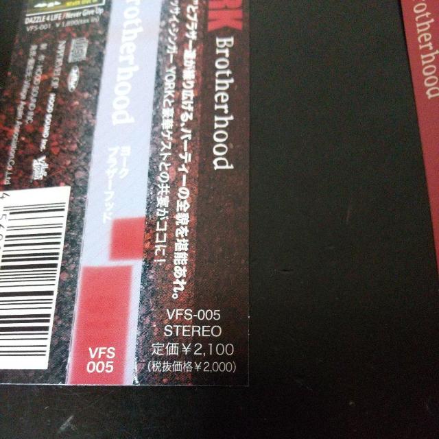 YORK『Brotherhood』AK-69 DJ☆GO G.CUE KOZ < CD/DVD/ビデオ YORK『Brotherhood』AK-69 DJ☆GO G.CUE KOZ < CD/DVD/ビデオの
