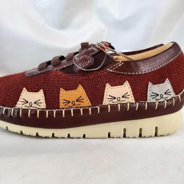 込み★スピーディダック★猫ちゃん!レデースカジュアルシューズ★22.5p★ < 女性ファッション 込み★スピーディダック★猫ちゃん!レデースカジュアルシューズ★22.5p★ < 女性ファッションの