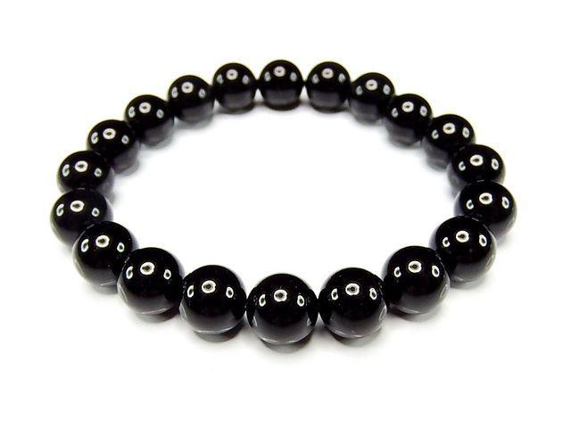 石街 魔除け 天然石 ブレスレット 4A オニキス 10mm 数珠 < 男性アクセサリー/時計  石街 魔除け 天然石 ブレスレット 4A オニキス 10mm 数珠  < 男性アクセサリー/時計の