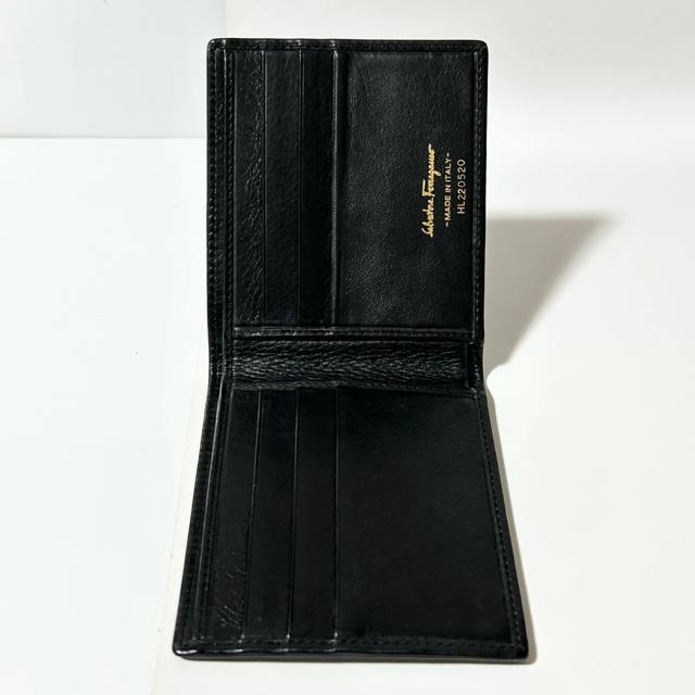 Salvatore Ferragamo フェラガモ レザー 二つ折り 財布 ウォレット < ブランド Salvatore Ferragamo フェラガモ レザー 二つ折り 財布 ウォレット < ブランドの