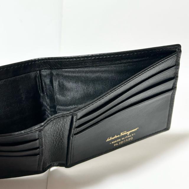 Salvatore Ferragamo フェラガモ レザー 二つ折り 財布 ウォレット < ブランド Salvatore Ferragamo フェラガモ レザー 二つ折り 財布 ウォレット < ブランドの