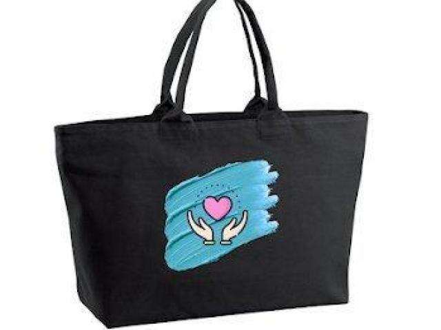 ヘヴィー キャンバス ジップトートバッグ ブラック 新世界 孤独 美しさ 両面 < 女性ファッション ヘヴィー キャンバス ジップトートバッグ ブラック 新世界 孤独 美しさ 両面 < 女性ファッションの