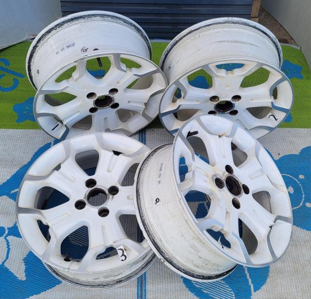CITROEN シトロエン DS3 純正アルミホイール17インチ7J PCD108 4穴 +25 ハブ65 ホイールのみ4本セッ < 自動車/バイク CITROEN シトロエン DS3 純正アルミホイール17インチ7J PCD108 4穴 +25 ハブ65 ホイールのみ4本セッ < 自動車/バイク