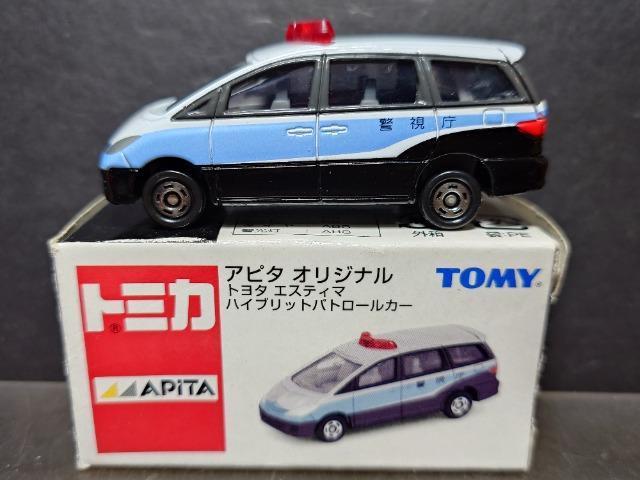 ★アピタオリジナルトミカ★トヨタ エスティマ ハイブリッドパトロールカー★TOMY★ < ホビー ★アピタオリジナルトミカ★トヨタ エスティマ ハイブリッドパトロールカー★TOMY★ < ホビーの