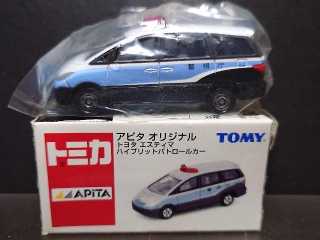 ★アピタオリジナルトミカ★トヨタ エスティマ ハイブリッドパトロールカー★TOMY★ < ホビー ★アピタオリジナルトミカ★トヨタ エスティマ ハイブリッドパトロールカー★TOMY★ < ホビーの