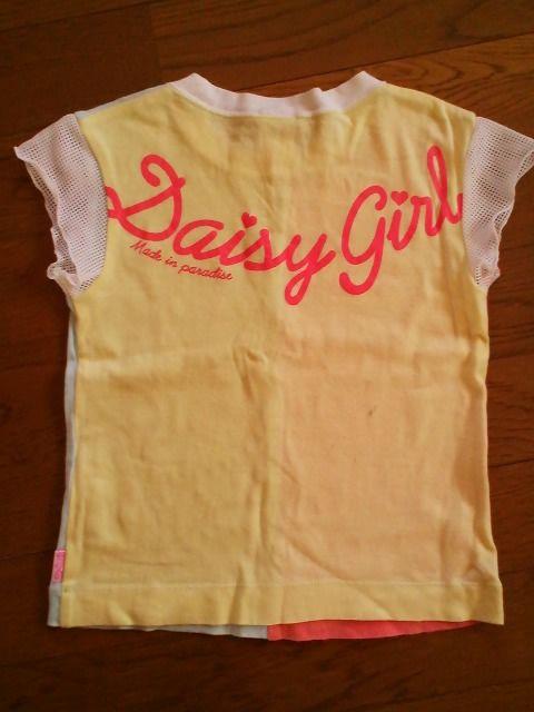 ☆デイジーラバーズ☆キャララメプリ袖メッシュ半袖Tシャツ☆120 < キッズ/ベビー  ☆デイジーラバーズ☆キャララメプリ袖メッシュ半袖Tシャツ☆120 < キッズ/ベビーの