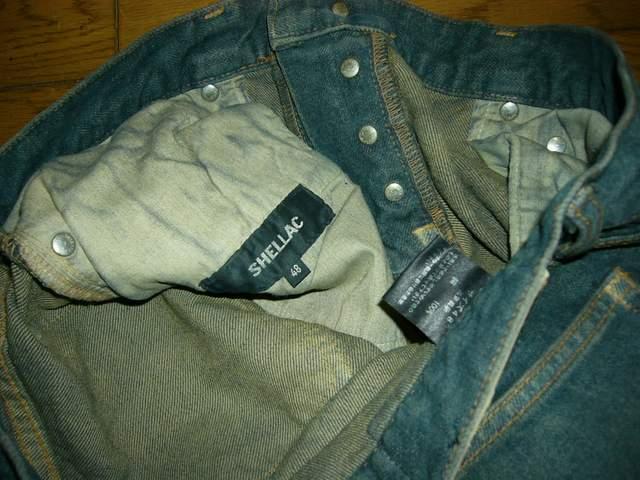 新品SHELLACシェラックデニムパンツ48加工 < ブランド  新品SHELLACシェラックデニムパンツ48加工 < ブランドの