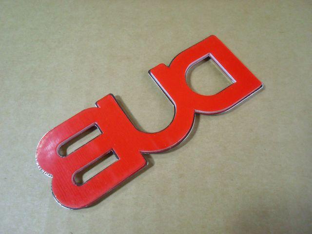 ● DUB クロームメッキ エンブレム ABS製 軽量タイプ 新品! < 自動車/バイク ● DUB クロームメッキ エンブレム ABS製 軽量タイプ 新品! < 自動車/バイク