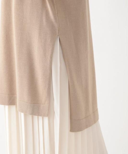 *studio CLIP* コットンキュプラ チュニックpo 新品blue < ブランド  *studio CLIP* コットンキュプラ チュニックpo 新品blue < ブランドの