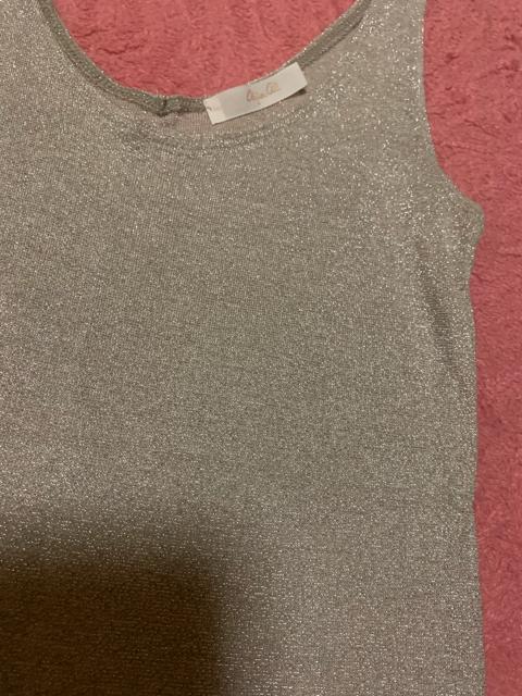 タンクトップ*ラメ*グレージュ*インナー < 女性ファッション  タンクトップ*ラメ*グレージュ*インナー < 女性ファッションの