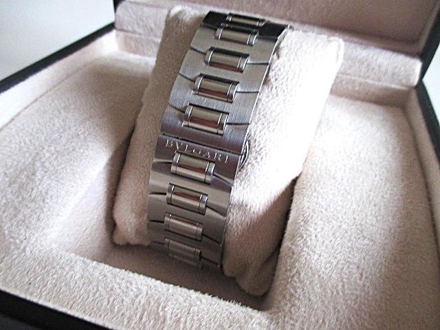 ☆BVLGARI ブルガリ アショーマ クロノグラフ AA48SCH メンズ/ブラック☆美品 < ブランド  ☆BVLGARI ブルガリ アショーマ クロノグラフ AA48SCH メンズ/ブラック☆美品 < ブランドの