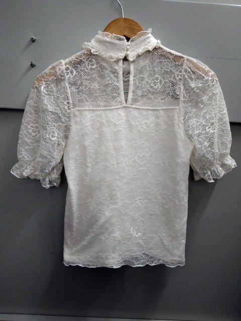 Jamie☆総レース半袖パフスリトップス < ブランド Jamie☆総レース半袖パフスリトップス < ブランドの