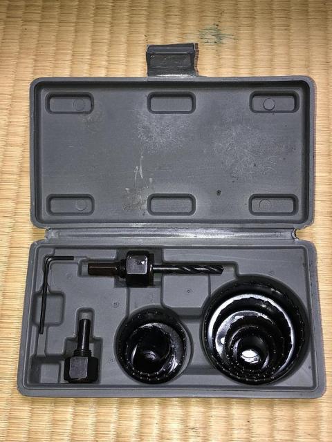 新品!19~64mm木工用ホールソー8サイズセット < ペット/手芸/園芸 新品!19~64mm木工用ホールソー8サイズセット < ペット/手芸/園芸の