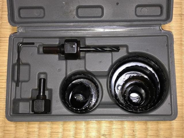 新品!19~64mm木工用ホールソー8サイズセット < ペット/手芸/園芸 新品!19~64mm木工用ホールソー8サイズセット < ペット/手芸/園芸の