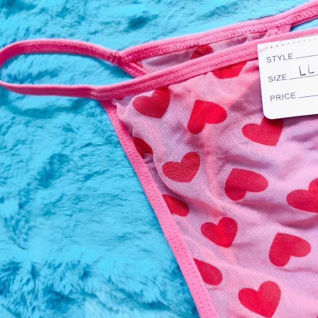 激エロカワッ。。。透けメッシュハート柄Tバック。。。パンティー。。。ショーツ。。。ピンク。。。 < 女性ファッション 激エロカワッ。。。透けメッシュハート柄Tバック。。。パンティー。。。ショーツ。。。ピンク。。。 < 女性ファッションの