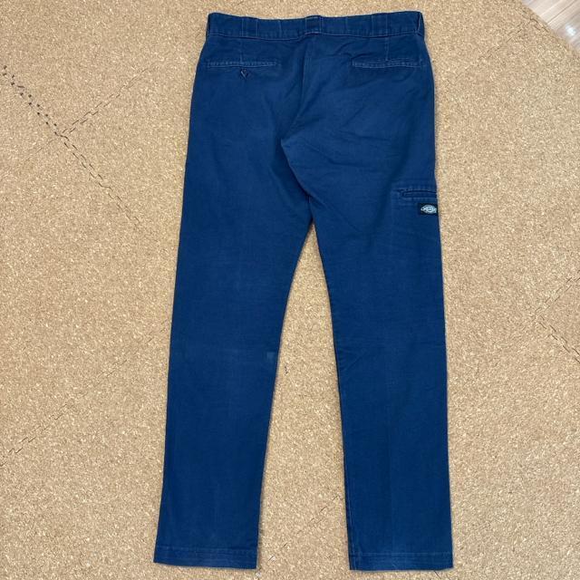 Dickiesディッキーズ 長ズボン ネイビー スキニー < 男性ファッション  Dickiesディッキーズ 長ズボン ネイビー スキニー < 男性ファッションの