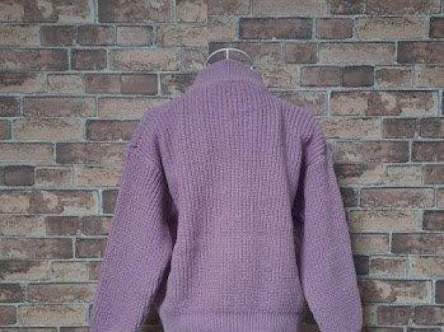 アウター ニット ブルゾン ジップアップ トップス 韓国 パープル < 女性ファッション アウター ニット ブルゾン ジップアップ トップス 韓国 パープル < 女性ファッションの