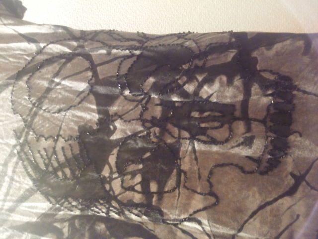 ユリウス好きにビジュー霜降りスカルシャツ < 男性ファッション  ユリウス好きにビジュー霜降りスカルシャツ < 男性ファッションの