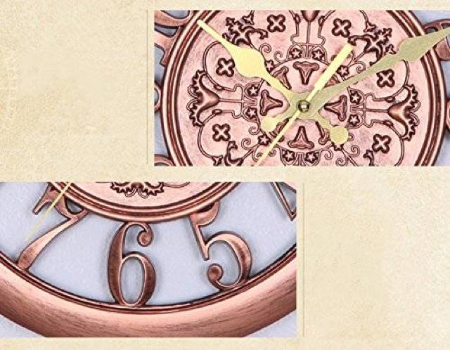 北欧風 掛け時計 レトロ アンティーク調 (黒) < インテリア/ライフ  北欧風 掛け時計 レトロ アンティーク調 (黒) < インテリア/ライフの