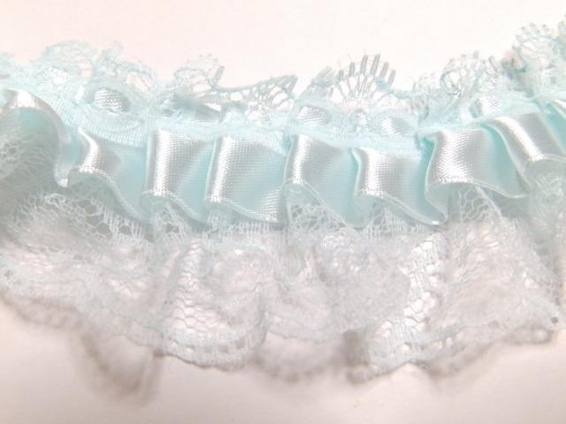 《New》オリジナルのハンドメイド(デコ)に…ふんわり*レース<120cm><ライトブルー> < ペット/手芸/園芸  《New》オリジナルのハンドメイド(デコ)に…ふんわり*レース<120cm><ライトブルー> < ペット/手芸/園芸の