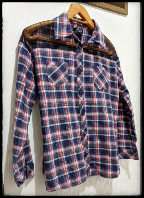 ★CHIP CLIP★チップクリップ★長袖シャツ★Tシャツ★150サイズ★チェック柄★しまむら★アベイル★ < キッズ/ベビー  ★CHIP CLIP★チップクリップ★長袖シャツ★Tシャツ★150サイズ★チェック柄★しまむら★アベイル★ < キッズ/ベビーの