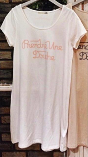 gelato pique ネオンロゴプリントTシャツドレス < ブランド  gelato pique ネオンロゴプリントTシャツドレス  < ブランドの